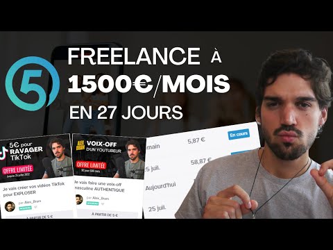 Faire ses premiers 1500€/mois en freelance sur 5euros.com