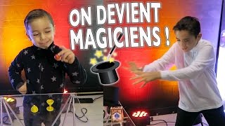 VLOG - ON DEVIENT MAGICIENS ! Découvrez nos Tours de Magie 💫