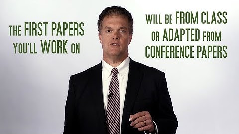 Turning Class Papers Into Publications - Part 9 of Academic Publishing with Prof. Michael Munger