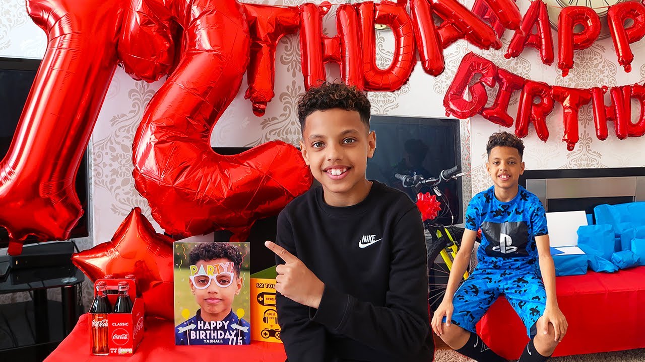 WHAT I GOT FOR MY 12TH BIRTHDAY | TASH BALLER!!