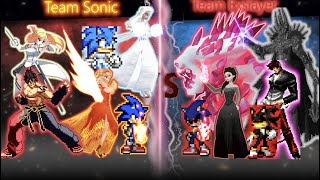 Mugen The Evil Awakens 2-Team Sonic Vs Team Exslayer