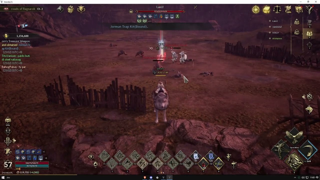 LEGEND OF YMIR | Asia 29 LANJJ also uses cheat