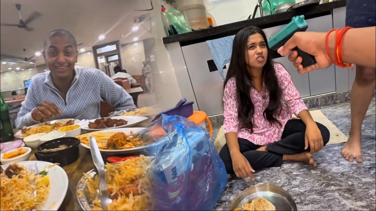 ಹಳಸೋಗಿರೋ HYDERABAD BIRYANI FOR SANDHYA  | #thej2k2 #vlogs 
