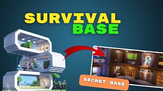 Minecraft Tutorial :: 3-Floor White Container House
