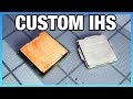 Custom Copper IHS Tested on i7-8700K (Rockit Cool IHS Review)