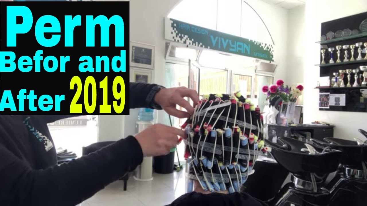 Perm fine hair short hair step by step Tips by Amal Hermuz