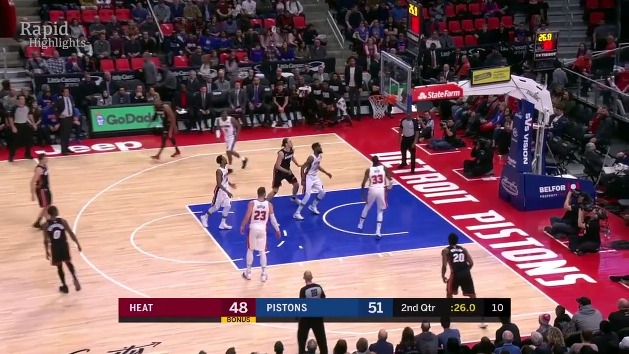Miami Heat vs Detroit Pistons Full Game Highlights Feb 3, 2018 NBA