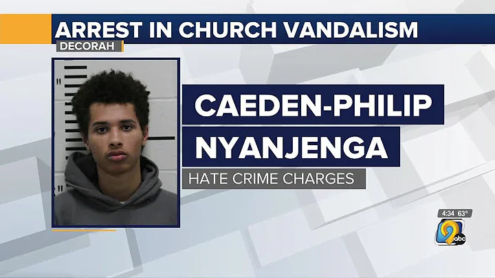 18-year-old facing hate crime charges for alleged vandalism at Decorah church