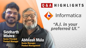 How @InformaticaCorp