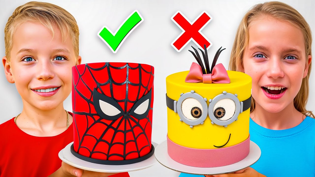 BEST CAKE ART WINS $1000! Who's The Better Artist?