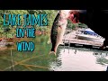 Scenic Finesse Fishing on Lake James | Wind, Mountains &amp; Bass