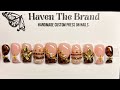 HOW TO: Press On Nail Tutorial! Chrome,double bangle nails |HavenTheBrand✨ 