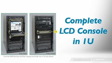 Product Tour: TRIPP LITE B021-000-19 1U Rackmount Console with 19" LCD