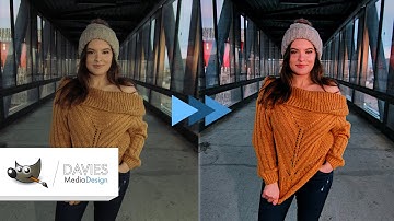 GIMP 2.10 Advanced Color Correction with Levels Tool