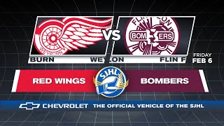 Highlights Weyburn Red Wings At Flin Flon Bombers - Feb 6, 2026