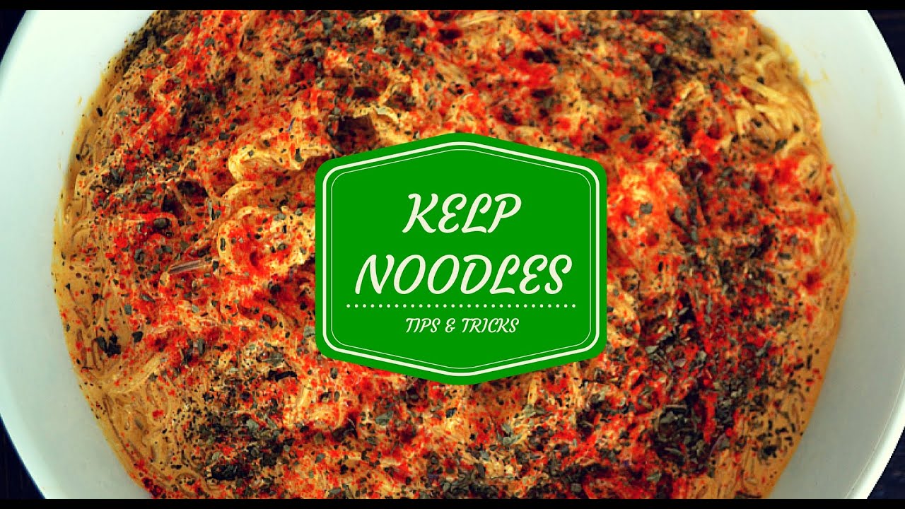 Kelp Noodles How To Soften Kelp Noodles YouTube