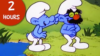 The Funniest Smurfs Moments!  • Funny Cartoons • The Smurfs Adventures
