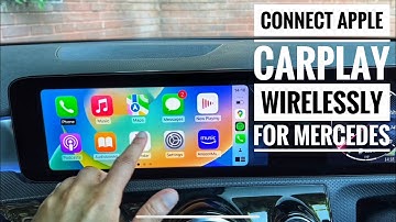 How to connect Apple CarPlay or a mobile to Mercedes-Benz A-Class facelift 2023-2025