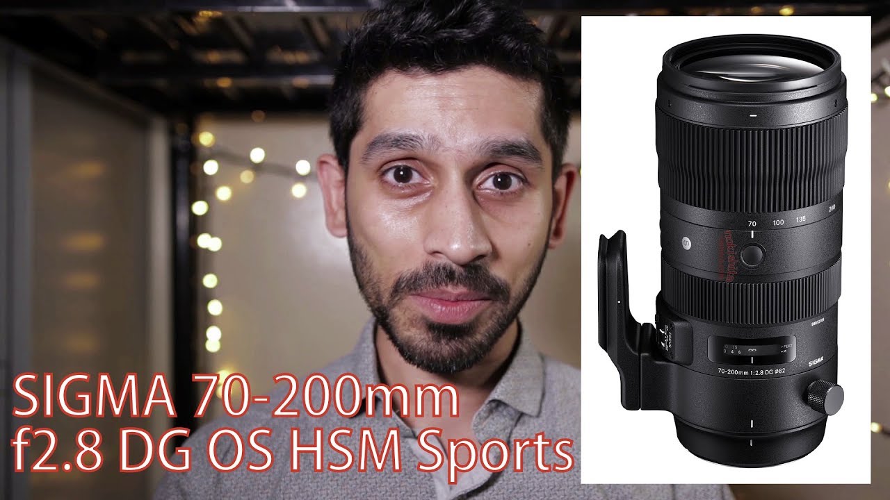 Sigma 70 200mm F2 8 Dg Os Hsm Sports Pre Release Thoughts Youtube