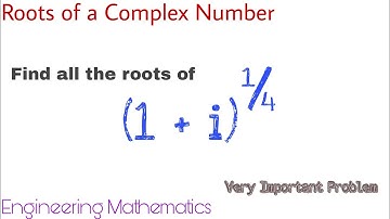 15. Roots of a Complex Number | Problem#3