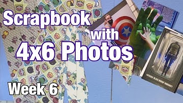 Scrapbook with 4x6 Photos - Allison Davis Class (Week 6) - Scrapbook Las Vegas