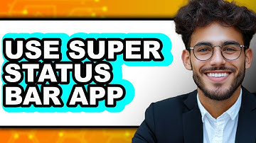 How to Use Super Status Bar App (updated)
