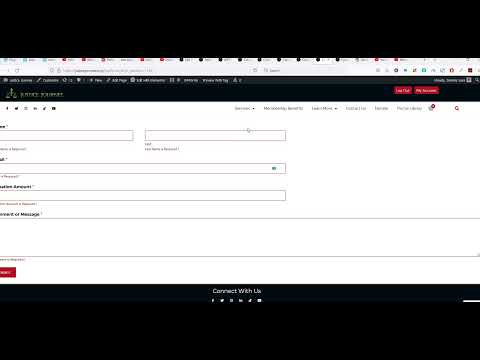 Validation on all form fields & Zip Code Validation