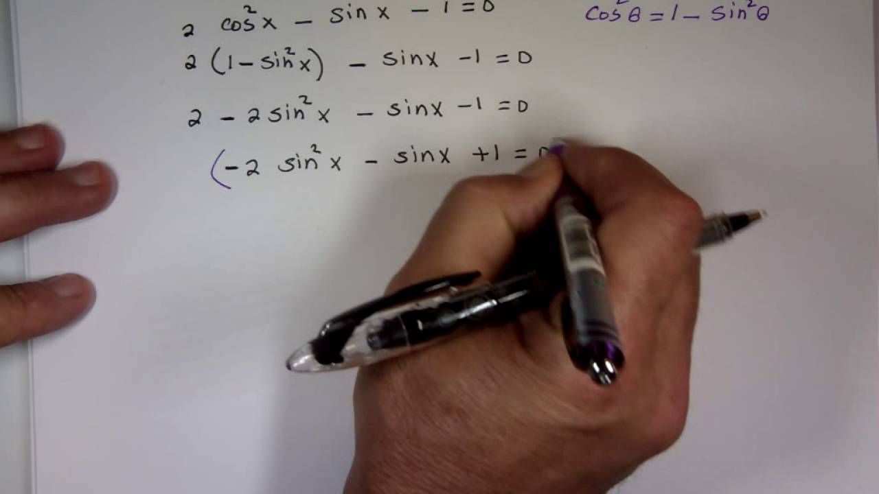 Solving Trigonometric Equations