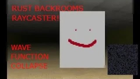 Rust (.rs) Retro Backrooms Raycaster Progress #1