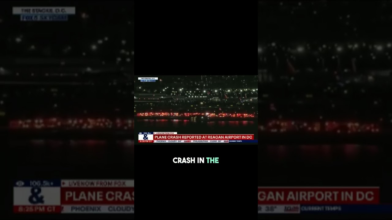 Breaking News Aircraft Crash in the Potomac 