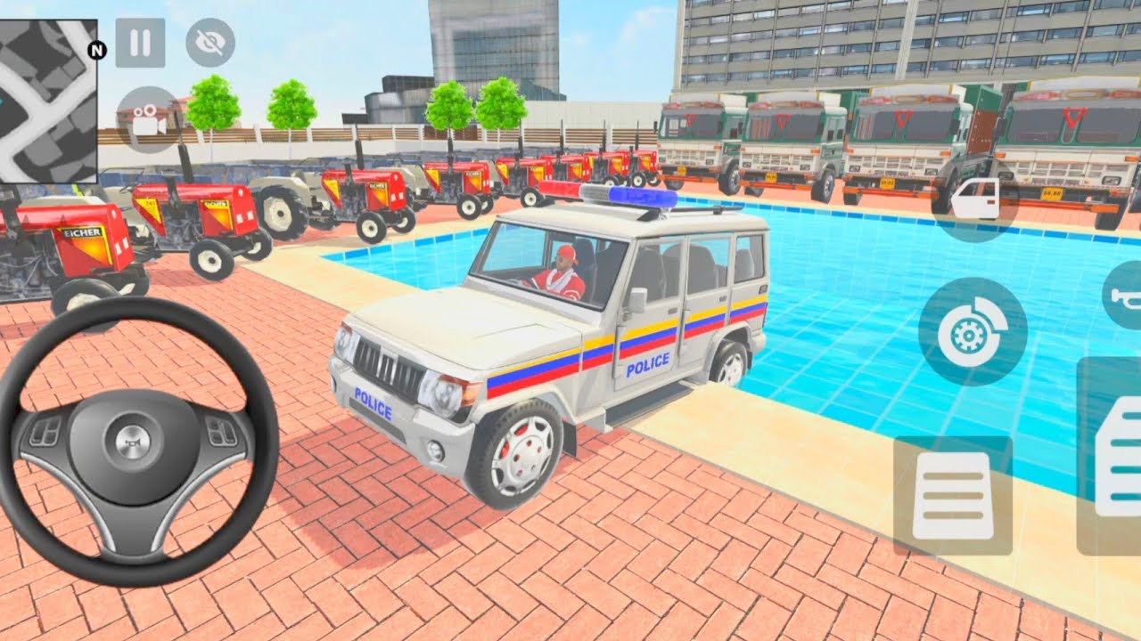Indian Theft Auto sricaro gem : Franklin Order Toyota Foutuner And Create drives A Police SUV Game🚦