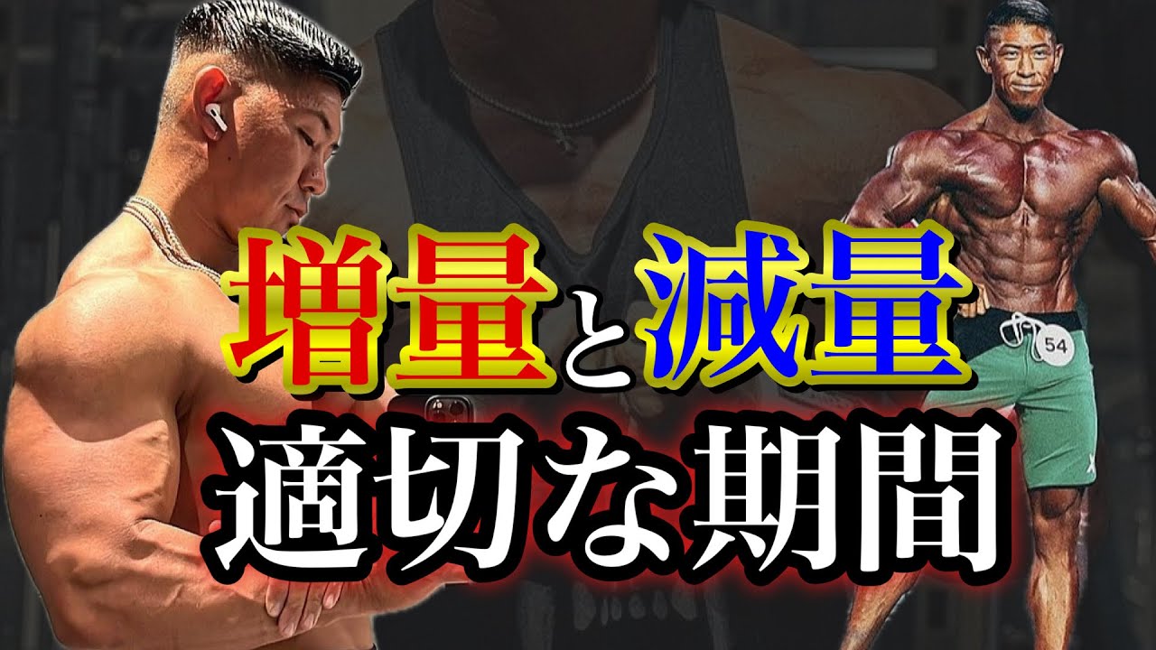 【寺島遼】適切な増量と減量の期間とは？効率的に筋肥大するための期間設定を解説【寺島遼 / Ryo Terashima　切り抜き #筋トレ   #fwj  #減量    】