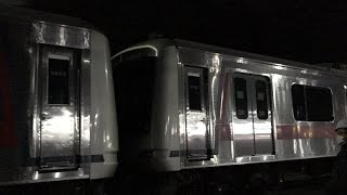 東急電鉄甲種回送7200系7252+7254編成+東急電鉄5080系5490+5590+5690+5190+5290+5390編成+DD5515が株式会社総合車両製作所(J-TREC)に甲種入場！