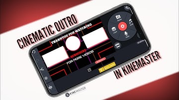 How To Make Outro In Kinemaster | Outro Template | Youtube End Screen Template