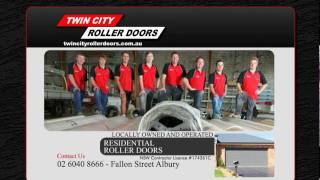 Twin City Roller - Roller Doors, Garage Doors & industrial Doors Albury Wodonga