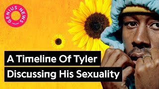 Video thumbnail of "Tyler, The Creator Used To Be Accused of Homophobia, Now Raps About “Kissing White Boys”"