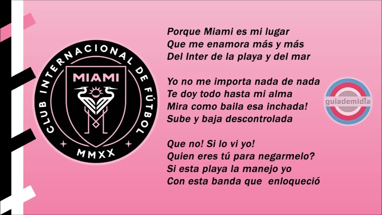 hino do inter Miami 