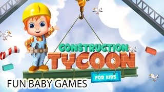 Construction Tycoon Game - Fun Baby Game Movie screenshot 2
