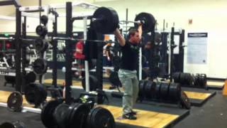 210 lb Snatch Complex