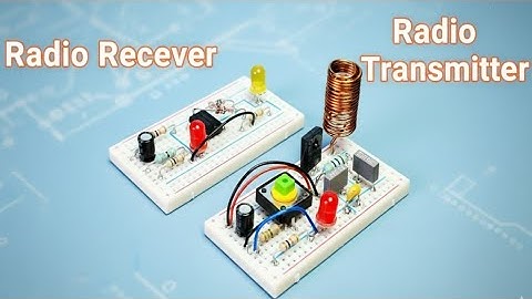 RADIO Transmitter And Receiver | Transmitter And Receiver Circuit 