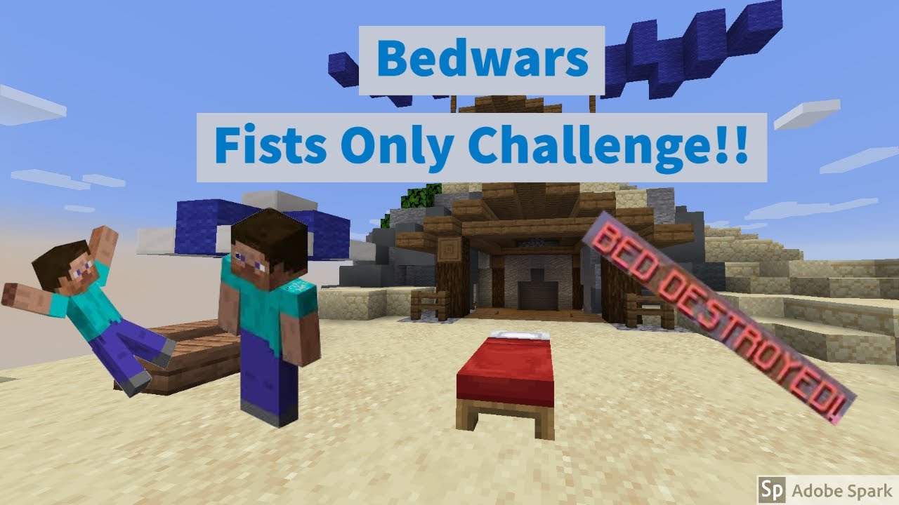 Bed wars fists only challenge!!!