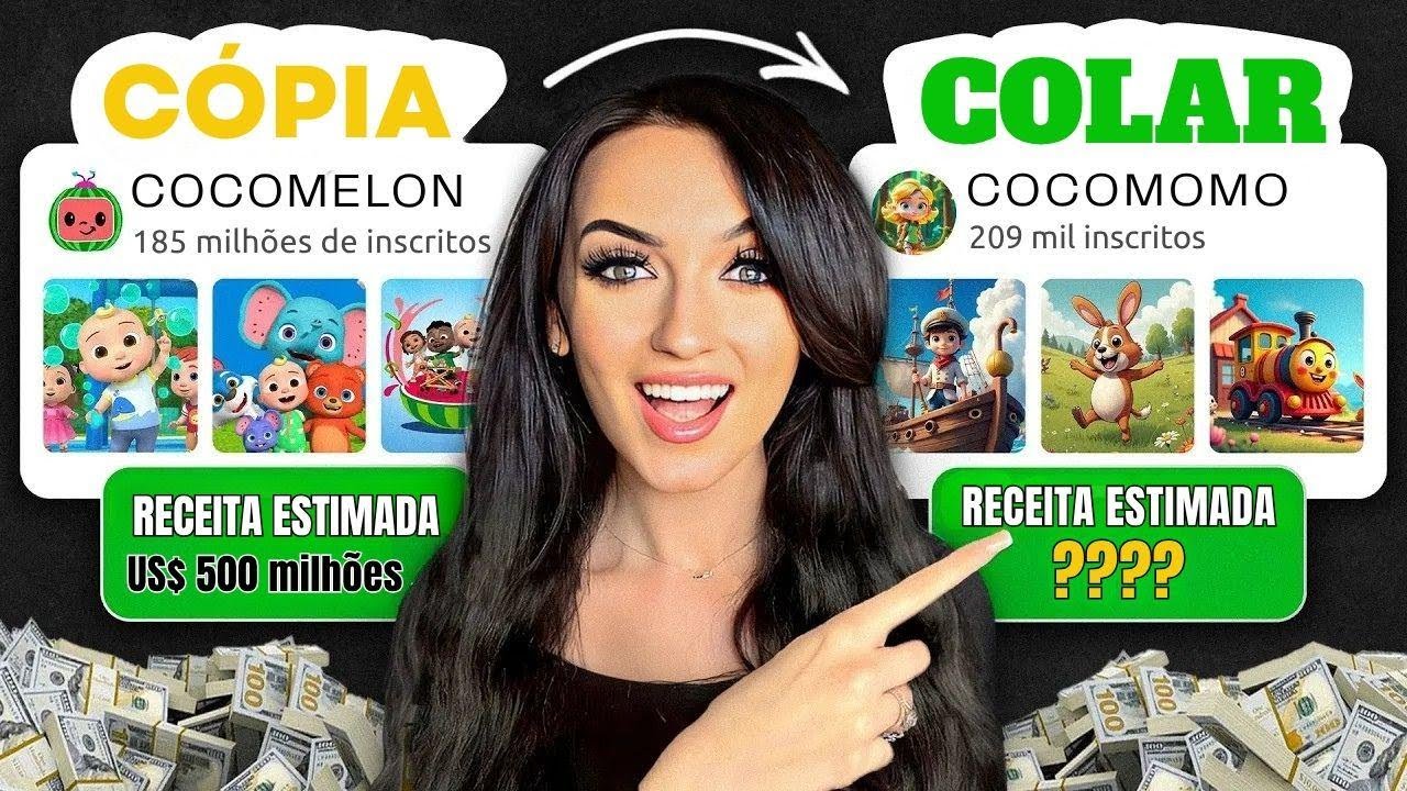 Como Usei IA para COPIAR Este Canal que Fatura 1 Milhão Por Mês (PASSO A PASSO)
