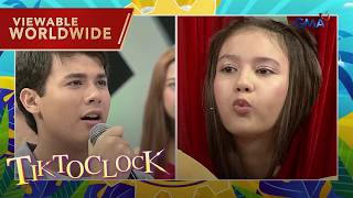 TiktoClock: Angel Cadao and Kayla Davies put their acting skills to the test!