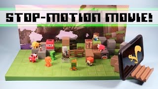 Minecraft Mini-Figures Stop Motion Movie Creator Playset Review