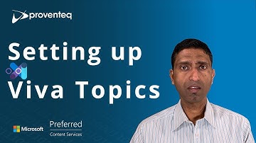 Microsoft Viva Topics -  Introduction and initial setup