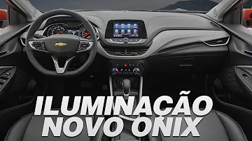 Como regular a luz do painel do Onix 2020?
