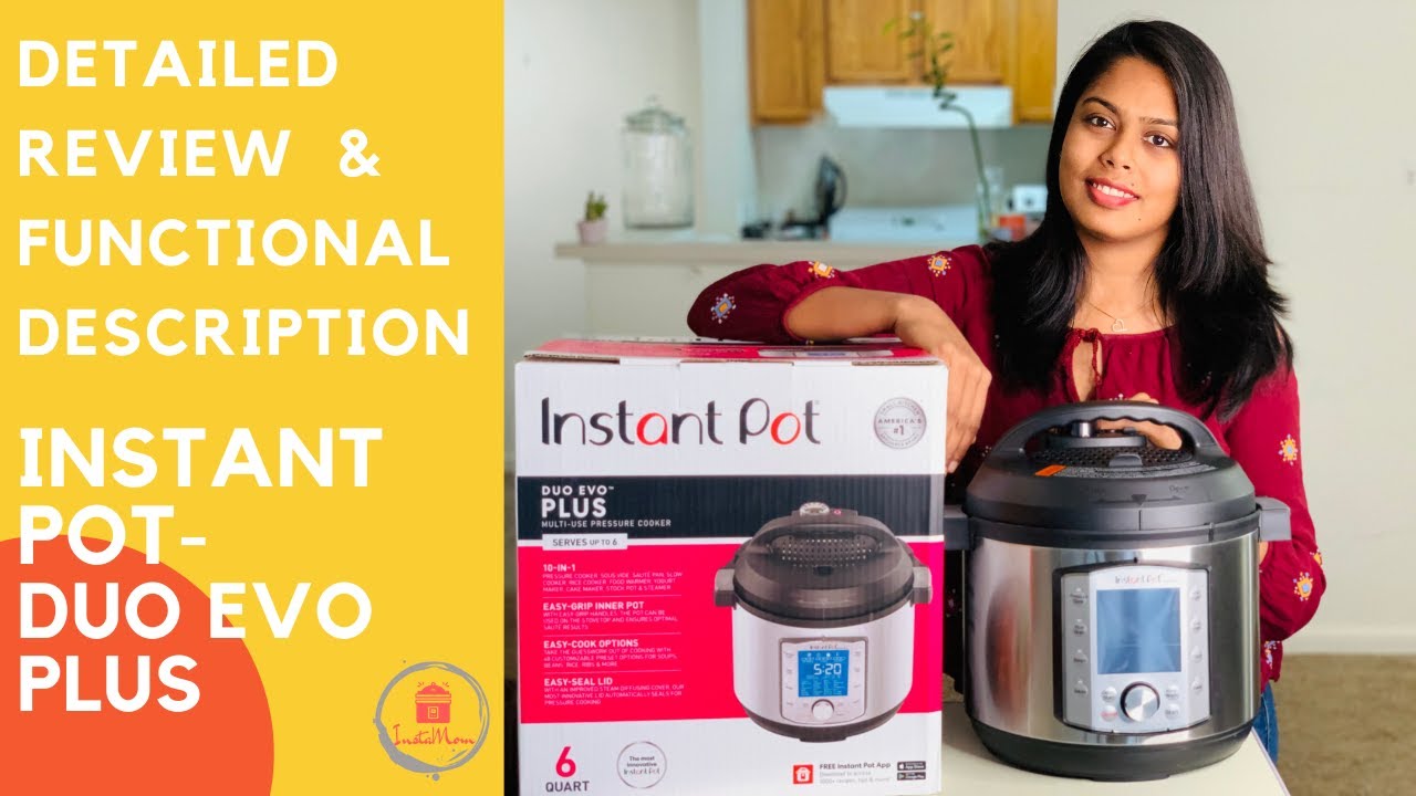 Instant Pot Duo Evo Plus Multi-Use Pressure Cooker 6 qt