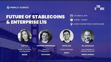 Future of Stablecoins & Enterprise L1s | #SFTechWeek (Full Recording)