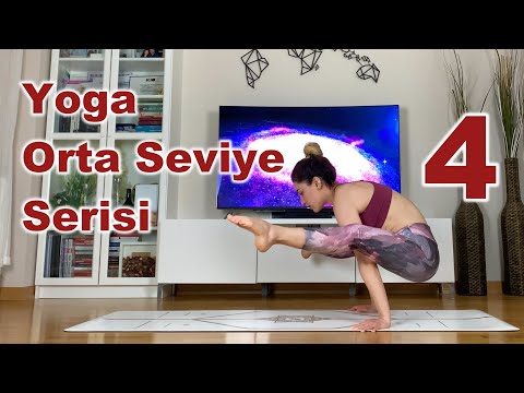 Yoga Orta Seviye Serisi - 4 | Yeni Başlayanlar İçin Evde Yoga