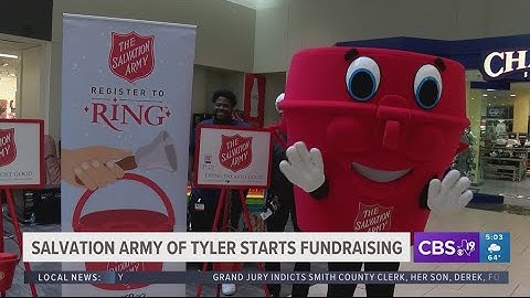 Salvation Army of Tyler starts fundraising